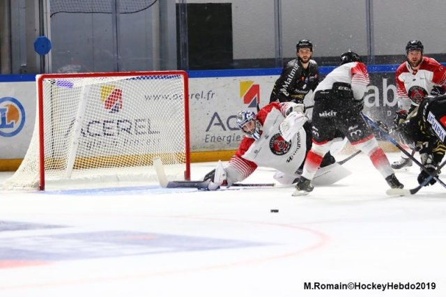 Photo hockey match Rouen - Mulhouse le 01/10/2019