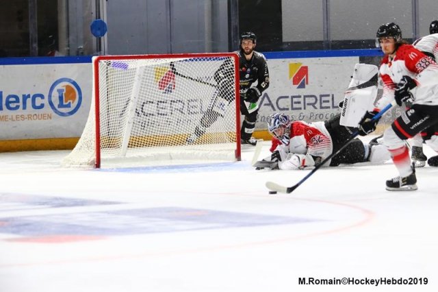 Photo hockey match Rouen - Mulhouse le 01/10/2019