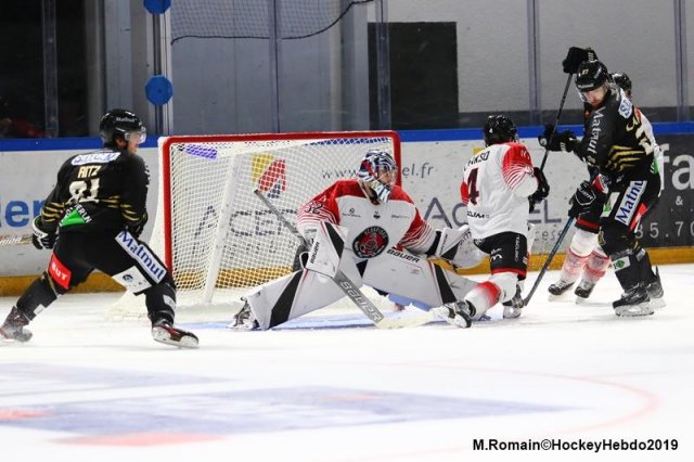 Photo hockey match Rouen - Mulhouse le 01/10/2019