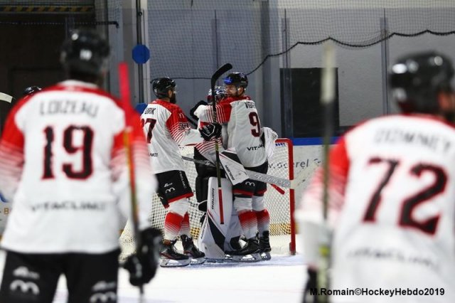 Photo hockey match Rouen - Mulhouse le 01/10/2019