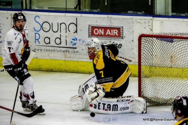 Photo hockey match Nice - Chamonix  le 01/10/2019