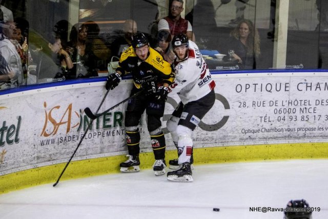 Photo hockey match Nice - Chamonix  le 01/10/2019