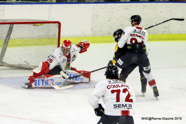 Photo hockey match Nice - Chamonix  le 01/10/2019