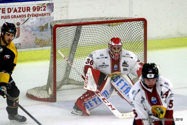 Photo hockey match Nice - Chamonix  le 01/10/2019