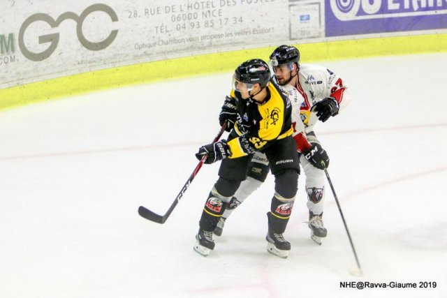 Photo hockey match Nice - Chamonix  le 01/10/2019