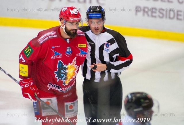 Photo hockey match Grenoble  - Briançon  le 01/10/2019