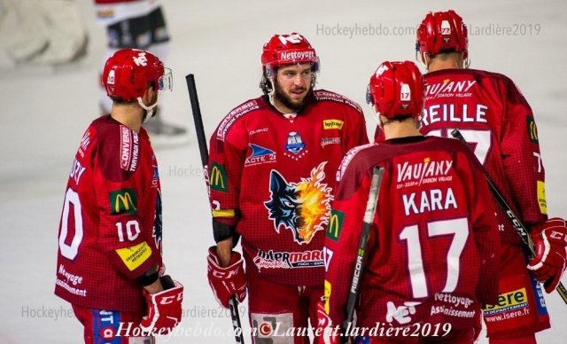 Photo hockey match Grenoble  - Briançon  le 01/10/2019