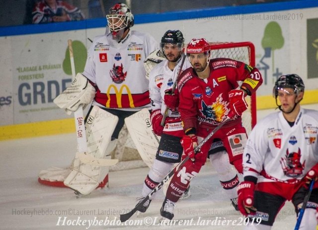 Photo hockey match Grenoble  - Briançon  le 01/10/2019