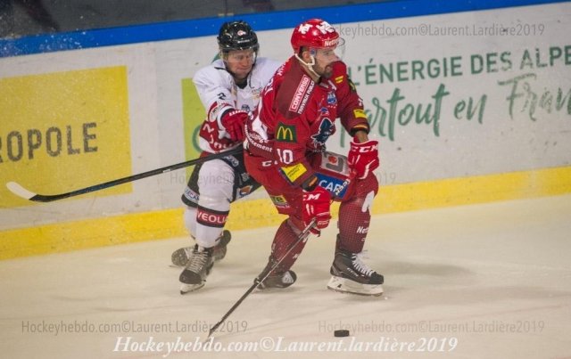 Photo hockey match Grenoble  - Briançon  le 01/10/2019