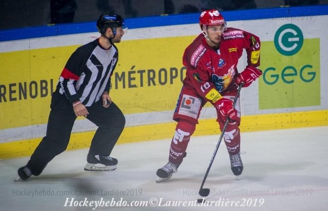 Photo hockey match Grenoble  - Briançon  le 01/10/2019