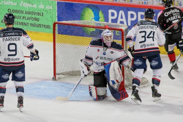 Photo hockey match Amiens  - Angers  le 01/10/2019