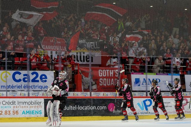 Photo hockey match Amiens  - Angers  le 01/10/2019