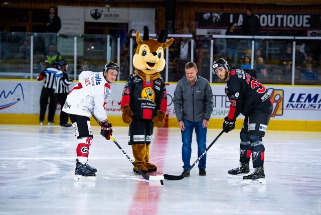 Photo hockey match Chamonix  - Amiens  le 04/10/2019