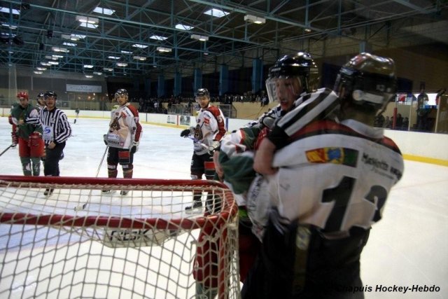 Photo hockey match Cergy-Pontoise - Bordeaux le 04/04/2009