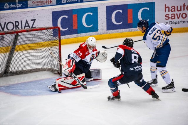 Photo hockey match Morzine-Avoriaz - Villard-de-Lans le 05/10/2019