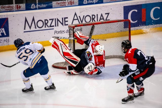 Photo hockey match Morzine-Avoriaz - Villard-de-Lans le 05/10/2019
