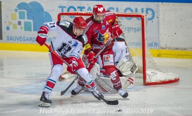 Photo hockey match Grenoble  - Anglet le 06/10/2019