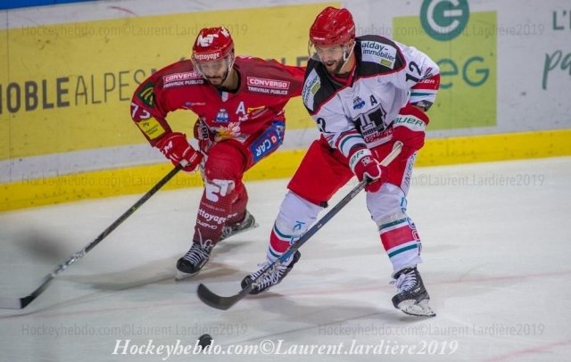 Photo hockey match Grenoble  - Anglet le 06/10/2019
