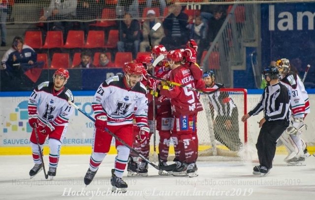 Photo hockey match Grenoble  - Anglet le 06/10/2019
