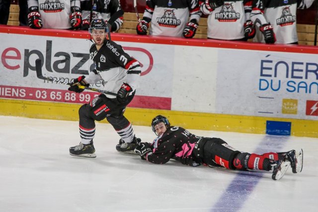 Photo hockey match Amiens  - Bordeaux le 08/10/2019