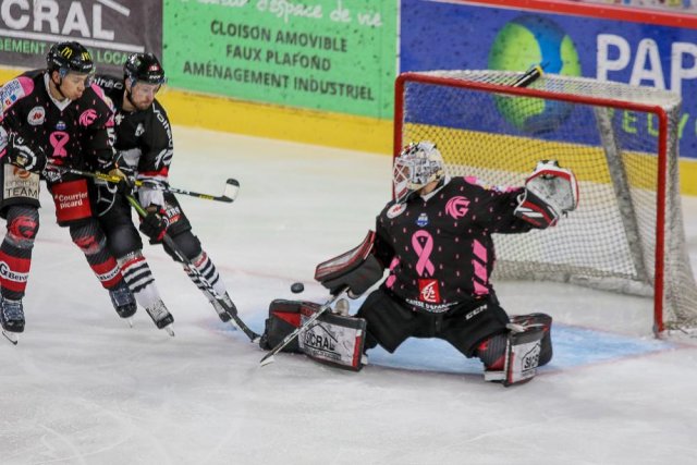 Photo hockey match Amiens  - Bordeaux le 08/10/2019