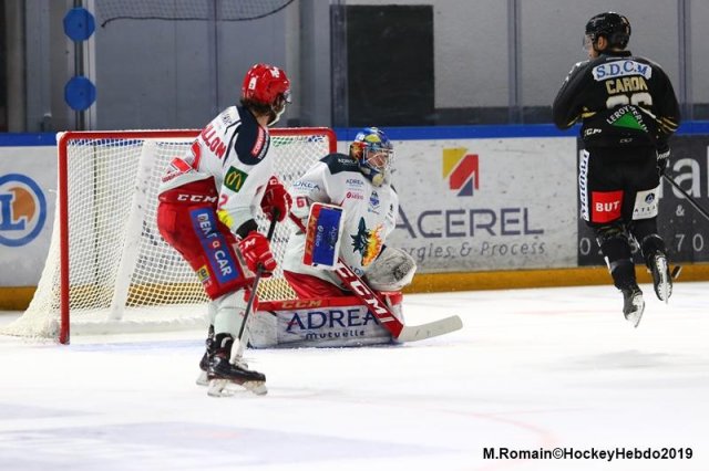 Photo hockey match Rouen - Grenoble  le 11/10/2019