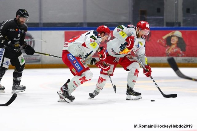 Photo hockey match Rouen - Grenoble  le 11/10/2019
