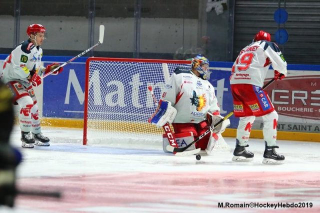 Photo hockey match Rouen - Grenoble  le 11/10/2019