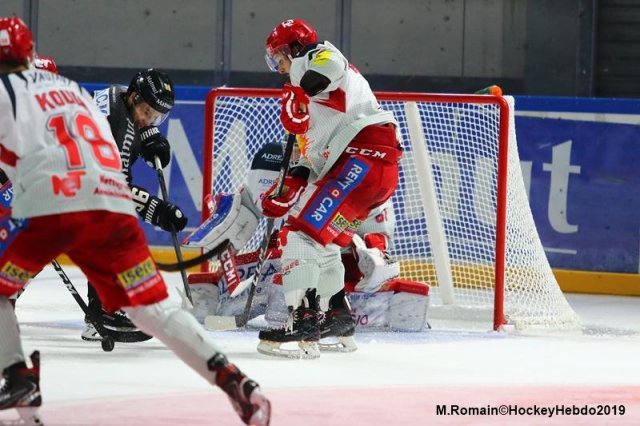 Photo hockey match Rouen - Grenoble  le 11/10/2019