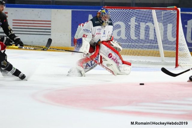 Photo hockey match Rouen - Grenoble  le 11/10/2019
