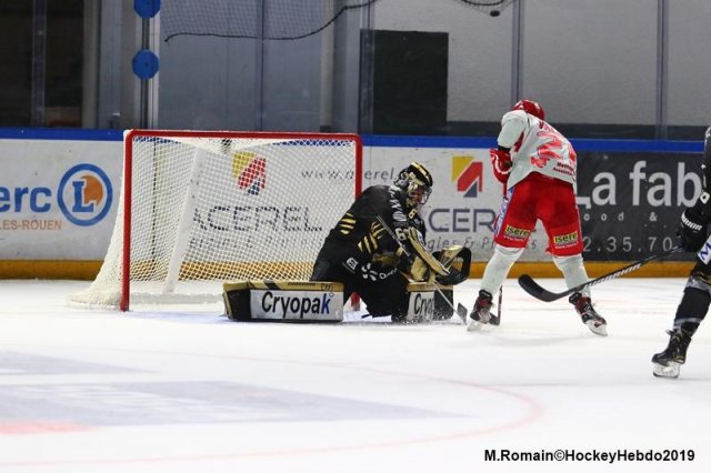 Photo hockey match Rouen - Grenoble  le 11/10/2019