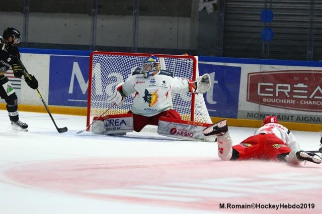 Photo hockey match Rouen - Grenoble  le 11/10/2019