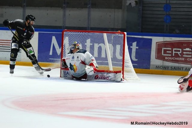 Photo hockey match Rouen - Grenoble  le 11/10/2019