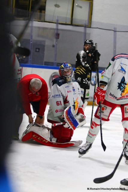 Photo hockey match Rouen - Grenoble  le 11/10/2019