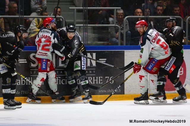 Photo hockey match Rouen - Grenoble  le 11/10/2019