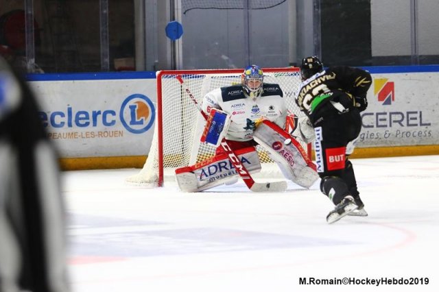 Photo hockey match Rouen - Grenoble  le 11/10/2019