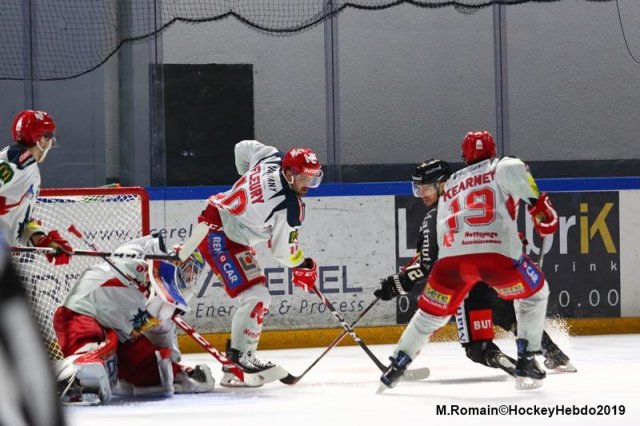 Photo hockey match Rouen - Grenoble  le 11/10/2019