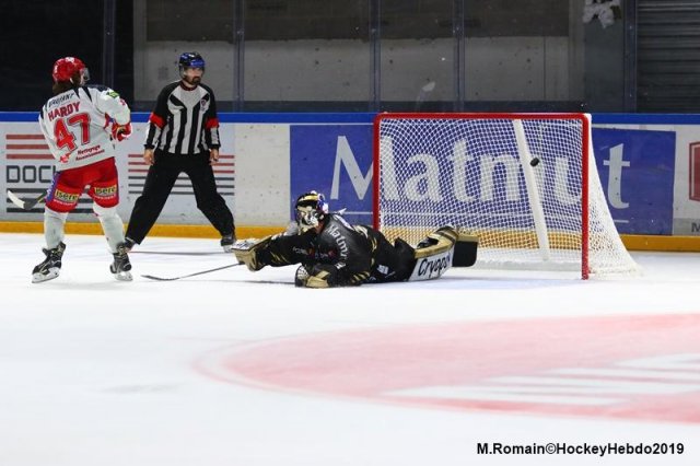 Photo hockey match Rouen - Grenoble  le 11/10/2019