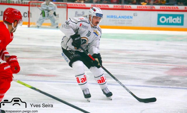 Photo hockey match Lausanne - Lugano le 13/10/2019