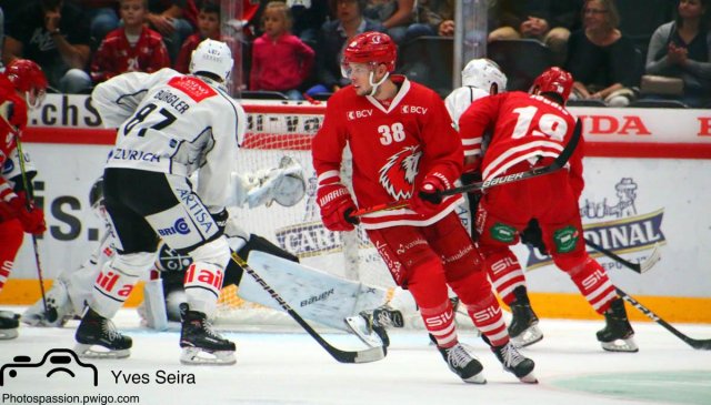 Photo hockey match Lausanne - Lugano le 13/10/2019