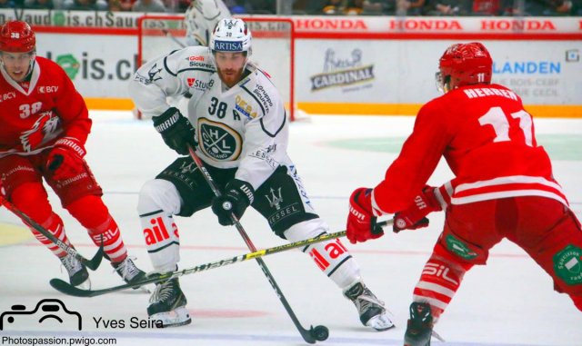 Photo hockey match Lausanne - Lugano le 13/10/2019