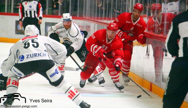 Photo hockey match Lausanne - Lugano le 13/10/2019