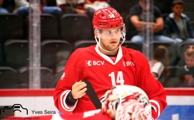 Photo hockey match Lausanne - Lugano le 13/10/2019