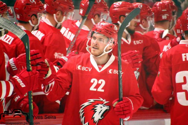 Photo hockey match Lausanne - Lugano le 13/10/2019