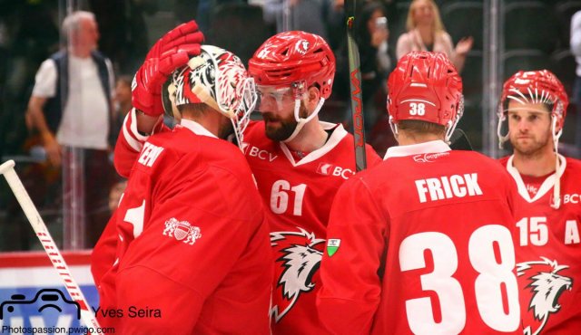 Photo hockey match Lausanne - Lugano le 13/10/2019