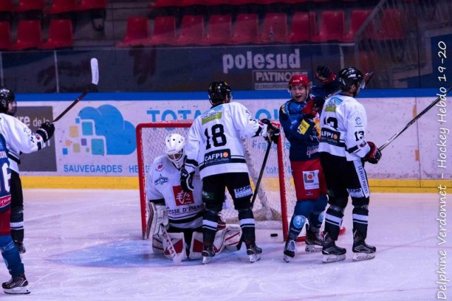 Photo hockey match Grenoble U20 - Amiens U20 le 06/10/2019