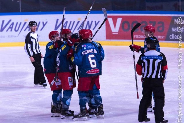 Photo hockey match Grenoble U20 - Amiens U20 le 06/10/2019