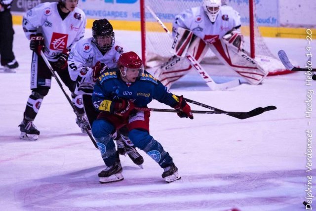 Photo hockey match Grenoble U20 - Amiens U20 le 06/10/2019