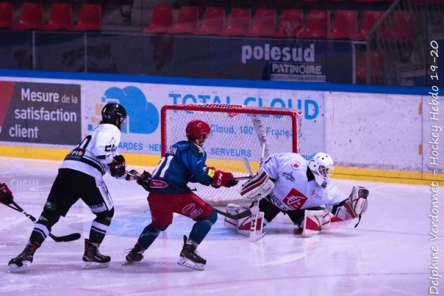 Photo hockey match Grenoble U20 - Amiens U20 le 06/10/2019