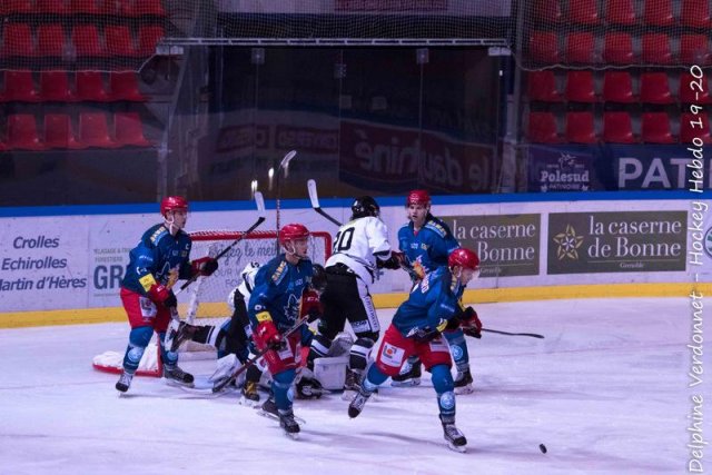 Photo hockey match Grenoble U20 - Amiens U20 le 06/10/2019